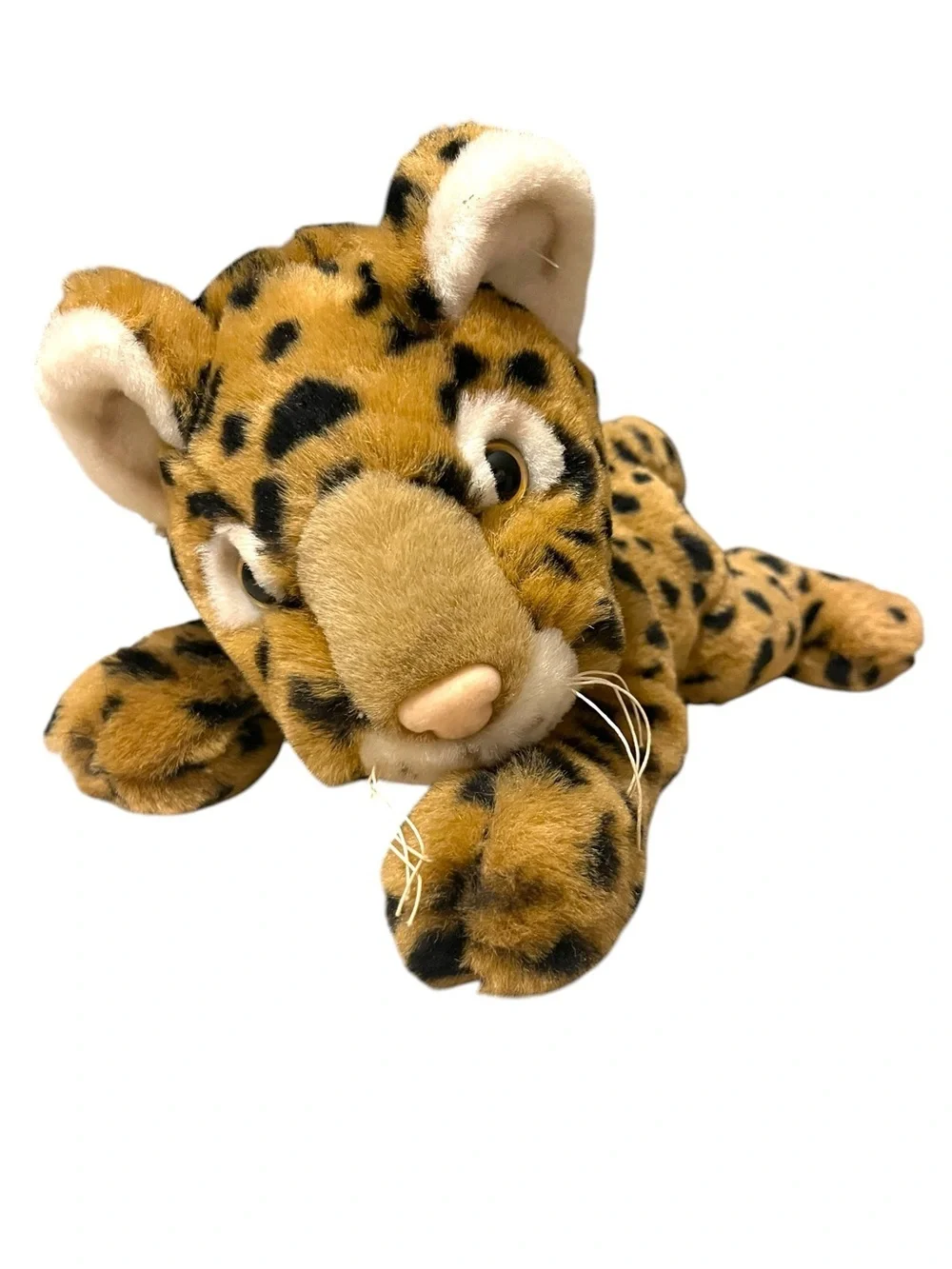 Vintage MTY International Co Purring Leopard Cat Cub